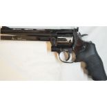 ASG Dan Wesson .177 CO2 powered pellet revolver in grey steel, excellent condition and in full