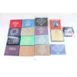 Royal Mint Coinage of Great Britain and Northern Ireland date packs, 1970 through 1982, UK UNC