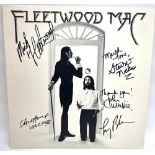 Fleetwood Mac 'Fleetwood Mac' LP, with Mick Fleetwood, John McVie, Christine McVie, etc. signatures