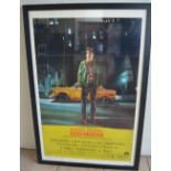 Original one sheet Columbia Pictures movie poster for "Taxi Driver" starring Robert DeNiro, Harvey