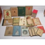 Collection of Childrens vintage and antique books inc. The Peter Pan picture book, George Bell &