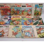 Collection of French Asterix comics in hardback form(25)