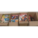 Large collection of 2000 AD comics, annuals and books (4 boxes)