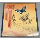 Signed Heart 'Dog & Butterfly' LP, with Certificate of Authenticity from Beckett Authentication