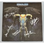 Eagles 'One of these Nights' LP, with Glenn Frey, Don Henley, Bernie Leadon,etc. signatures