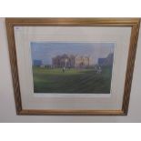 The Alfred Dunhill Cup, Signed Craig Campbell limited edition print 27/500 with 3 other pencil