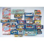 Collection of boxed diecast models, mostly Matchbox to include Superkings K-71 Porsche Police Set,