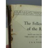 Tolkien (J.R.R.) The Fellowship of the Ring, 1st Edition 1954, George Allen and Unwin, heavily