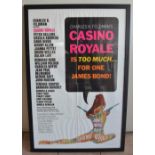 Original one sheet US printed film poster for Casino Royale (original 1967 Charles Feldman James