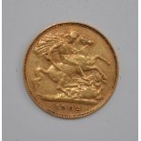 Edw. VII 1902 gold half sovereign