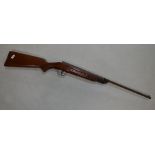 Rifled Slavia model 622, .22 calibre break barrel rifle made in Czechoslovakia. Barrell doesn't lock