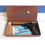 Boxed Walther Luftpistolen Mod. 53 Cal. 4,5 .177 break barrel air pistol, serial no. 041214