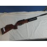 Theoben Rapid 7 .22 CO2 bolt action air rifle, with removable canister, serial number: 004287 (