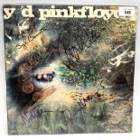 Pink Floyd 'A Saucerful of Secrets' LP, with Syd Barrett, Roger Waters,etc. signatures