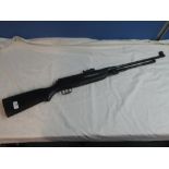 Chinese black under lever air rifle (a/f)