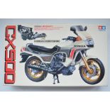 Tamiya 1/6 scale Honda CX500 Turbo Big Scale No26 model kit (item no 1626), un started with all