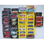 Collection of boxed 1/43 diecast model cars to include Shell Collezione and Sports Car Collection,