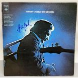 'Johnny Cash at San Quentin' LP, with signatures, with Certificate of Authenticity