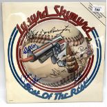 Lynyrd Skynyrd 'Best of the Rest' LP, with Gary Rossington, Allen Collins, Ed King, etc. signatures
