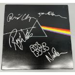 Pink Floyd 'Dark Side of the Moon' LP, with Roger Waters, David Gilmour, Nick Mason, etc. signatures