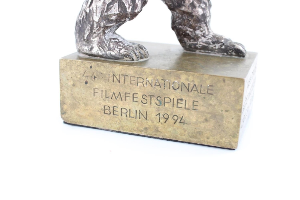 Crissy Rock Collection - Original Berlin International Film Festival silver bear, awarded to - Image 5 of 6