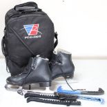 Tim Vincent collection - Pair of Riedell size 12 ice skates as worn by Tim Vincent in Dancing on