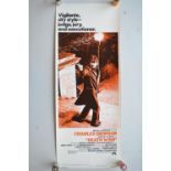 Original US release vertical format card stock insert poster for the motion picture "Death Wish"