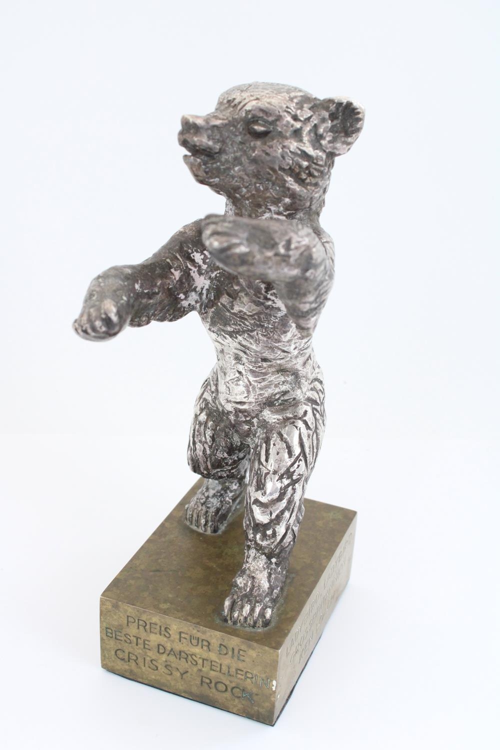 Crissy Rock Collection - Original Berlin International Film Festival silver bear, awarded to - Image 2 of 6