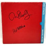 Dire Straits 'Making Movies' LP, with Pick Withers and John Illsley signature,