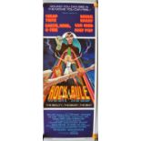 Original US release vertical format card stock insert poster for the animated film "Rock And
