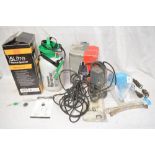 Boxed R Power 5 ltr fence sprayer with accessories and instructions, Performance 260W submersible