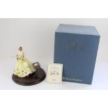 Royal Doulton Gentle Arts Figurine 'Writing' HN3049, with original base, box and certificate