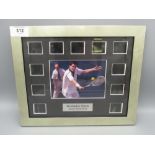 Wimbledon Greats Special Edition #23 framed photo cells, with Certificate of Authenticity by Rye