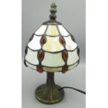 Loxton Lighting Ltd small Tiffany style lamp, H approx. 29cm