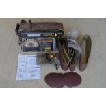 Belt and disc sander from Chester UK Ltd with spare sanding belts and discs. Please note circular