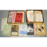 Collection of souvenir programmes incl. 1951 Festival of Britain, Elizabeth II Coronation, theatre