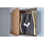 A pair of Lacoste Sherbrooke leather men's leather and suede boots, size 9 in unworn condition, some