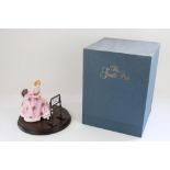 Royal Doulton Gentle Arts Figurine 'Tapestry Weaving' HN3048, with original base and box