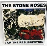 The Stone Roses 'I Am The Resurrection' album cover photo, with John Heckler signature