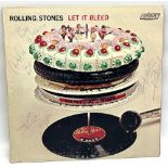 Rolling Stones 'Let It Bleed' LP, with Mick Jagger, Keith Richards, Billy Wyman & 1 other signatures