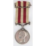 Indian Mutiny Medal 1857-1858, to Lieut. F. Austin 1st Battalion 60th Rifles
