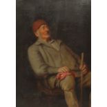 Edward Tennyson Reed (British 1860-1933); Portrait study of an elderly Gentleman seated in a Windsor