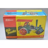 Boxed Wilesco Old Smokey steam powered traction engine model (D36) with fuel tablets, instruction