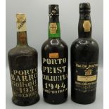 Colheita Vintage Port - Barros 1937, Fiest 1944 & Real Oporto Velha 1955, 3btls
