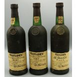 Taylor's Over 40 Years Old Tawny Port (2) and 20 Years Old Port No. 4179, 3btls