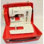 Bernina 830 record sewing machine with manual, cased