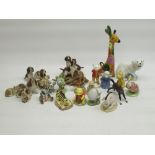 Beswick Winnie-The-Pooh figures, Rupert The Bear figure, and other figures inc. Beswick, Royal