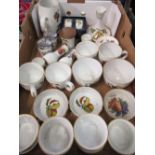 Comprehensive Royal Worcester Evesham and Evesham Vale dinner and tea ware including cups,