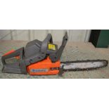 Husqvarna petrol chainsaw