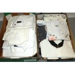 Vintage gentleman's evening shirts by Rocola Rael Brook sizes from 16 to 18 inches (2 boxes)